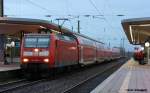 146 025 als RE1 ...  Eric Adrian Greulich 28.11.2011