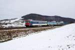 Der EW I- Pendelzug kehrt am 22.12.09 von Z�rich Flughafen ...