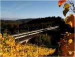 Bozberglinie Herbst am B�zberg. Oktober 2008
IC von Z�rich  Richtung Basel bei Villnachern.