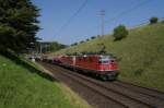 Re 4/4 II 11184 ...  Sandro Gadola 01.09.2011