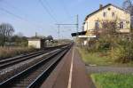 Bahnhof Bonn-Oberkassel am 20.11.2009 ...  Rolf Reinhardt 07.12.2009