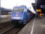 bonn Br 101 mit Adler Manheim Werbung im Bonner Hbf am 6.2.10