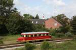 Borkumer Kleinbahn In den Kiekerd�nen auf der Insel Borkum (2009)
