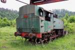 Rangierlok 62 - 125 Djuro Dzakovic  abgestellt im Kohlenbahnhof Banovici am 21.5.2011