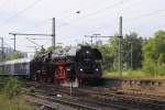 BR 01 5 010509-8, bei einer Sonderfahrt in Pinneberg am 18.07.10.
