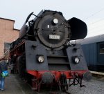 Rottweil 29.11.2009 Dampflok 01 519 steht und wartet auf bessere ...