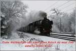 BR 01 Frohe Weihnachten und einen guten Rutsch ins neue Jahr 2010 w�nsche ich allen bahnbilder.de Usern! 