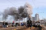 Gro�er Andrang herrschte am 06.12.09, als 01 066 zu Gast ...