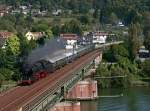Mit ihrem E 516 / P 94516 von Heilbronn nach ...