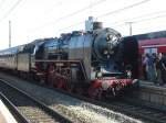 01 118 im HBF von Augsburg am 26.7.2009  ...