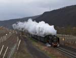01 118 mit D 86065 (Koblenz Hbf - Trier Hbf) ...