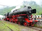 Dampflok 01 202 am Dampfloktreffen in Interlaken Ost am 15.05.2010 ...