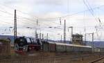 DR 01 0509-8 mit dem DPE 207 von Chemnitz nach ...