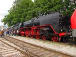 Die defekte HE 01 118 (ex DR, 01 2118-6) w�hrend ...
