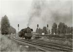 Schnellzug nach Leipzig bei der Abfahrt in Berlin-Sch�nefeld, 1977  ...