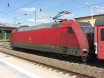 26.8.2009. Die 101 097 f�hrt gerade mit einem EC nach ...