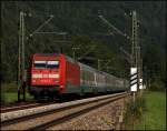 101 043 (9180 6101 043-8 D-DB) hat die Aufgabe den ...