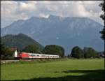 101 043 (9180 6101 043-8 D-DB) wurde unweit von Niederaudorf ...