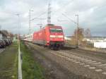 BR 101 121-2 mit ihrem Eurocity auf ihrem Weg nach ...