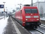 101 009-9 in Recklinghausen ...  Tino St�we 17.01.2010