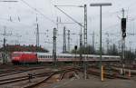101 138-6 mit dem IC 2277 (Hamburg Altona-Karlsruhe Hbf) bei ...