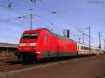 101 045-3 verl�sst mit IC 2115 am Hacken den Dortmunder ...