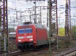 101 044-6 mit IC 2311 aus Westerland am Haken bei ...