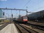 BR 101 005-7 am 21.4.2010 in Basel SBB mit einem ...