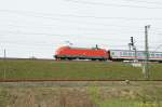 29.04.2010. Br 101 073-5 bef�hrt mit einem IC die Steigung ...
