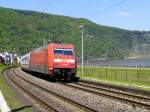 101-086 durchf�hrt am Pfingstsonntag 2010 mit IC 2024 Boppard-Hirzenach.  ...