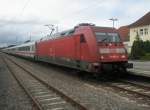 Hier 101 095-8 mit ...  Alexander Borchardt 07.07.2010