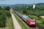BR 101 mit Zugen 101 095-8 mit dem EC 101 (Hamburg-Altona-Chur) bei Denzlingen 14.7.10