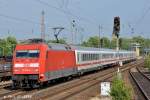 BR 101 mit Zugen 101 096-6 mit dem IC 1807 (Flensburg-K�ln) in MH-Styrum