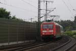 BR 101 mit Zugen 101 117-0 in Lehrte am 23. Juli 2010