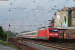 101 130-3 und 071-9 mit dem IC 2114 (Stuttgart Hbf-Hamburg-Altona) ...