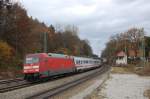 101 044 mit IC ...  Tobias Schuminetz, Hirschau 12.11.2010