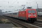 101 076-8 mit IC ...  Christian Sch�rmann 12.02.2011