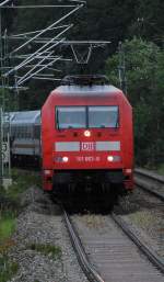 Die 101 063 fuhr ...  Patrick E. 20.06.2011