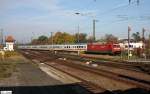 DB 101 140-2 schiebt ...  Frank Grohe 06.11.2011