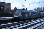 In Essen Hbf kam unerwartet die 101 101-4 Europa mit ...