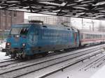 BR 101 am IC 341 nach Krakau mit Unicef Werbung ...