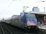 BR 101 Werbelokomotiven 101 101 im Schub des IC 1926 im Dortmunder Hbf., nach Berlin S�dkreuz.
(19.02.2010)