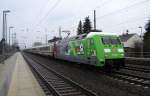 Der neue Star der DB. 101 040-4 z�hlt nun auch ...