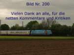 BR 101 Werbelokomotiven                            **** Bild Nr. 200 ****
Zum Bild: Zu sehen 101 016 'Unicef' mit dem IC 2024 'L�becker Bucht' am Morgen des 01.05.2010. 

Zum Dank: Ja, vielen Dank alle, sowie Lob, Berichtigungen und Kritik an meinen Bilder. Ich hoffe das auch diese Bild gef�llt 