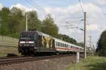 101 141 kam am 01.05.2010 mit einem IC durch Gifhorn ...