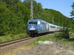 Nachdem der IC 2212 Koblenz-Binz in Lietzow von der Hauptstrecke ...