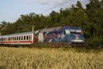 101 070 am 26.06.2010 mit dem IC 2242 von Berlin ...