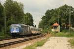 101 070 mit einem ...  Roland Vasel 16.08.2010