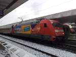 101 037 in Hannover HBF am 03.02.2012  ...