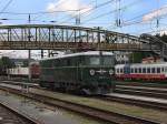 br-1010 Die 1010 010 am 11.07.2009 bei einer Rangierfahrt im Salzburger Hbf. 